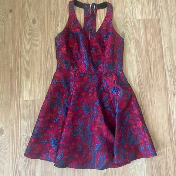 Design Lab Floral Print Dress - Picture 1 of 7
